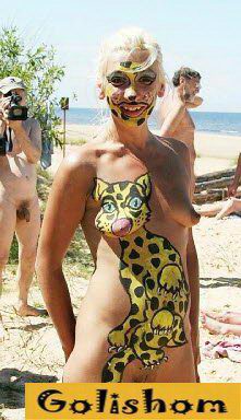 Бодиарт - девушки фотографии