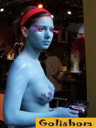 Сумасшедший Боди-арт