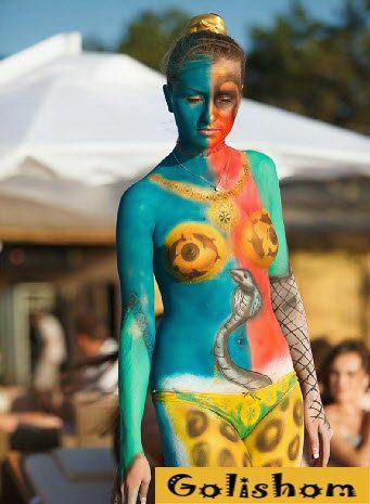 Боди Арт искусство перевоплощения