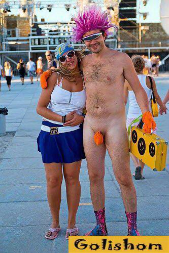 Мыс Казантип - отдых нудистов в комплексе 