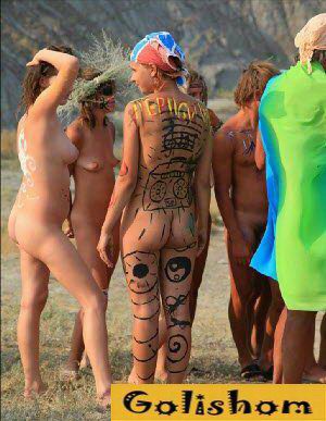 Натуристы фотографии с Крыма