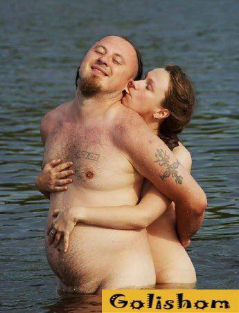 Нудистский пляж в Киеве на Трухановом