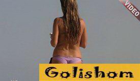 Красивая попка нудистки HD видео