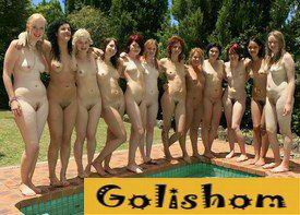 Голая вечеринка студенток в бассейне