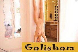 Голая гимнастика и ножки вверх