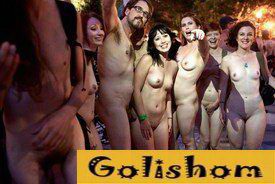 Велопробег нудистов