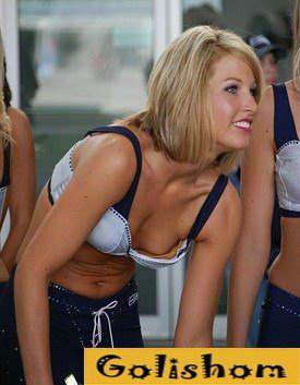 Засветы девушек из группы поддержки