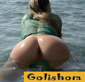 Очаровательная попка милой нудистки