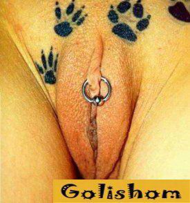 Пирсинг клитора фото