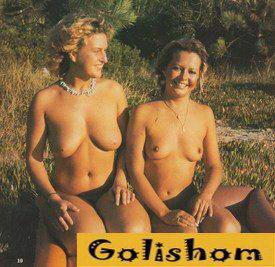 Отдых ретро нудистов