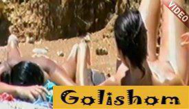 Скрытая камера за нудистами