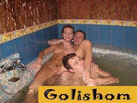 Отдых в бане голышом