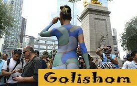 Фестиваль Боди-Арта в Нью-Йорке (26 фото)