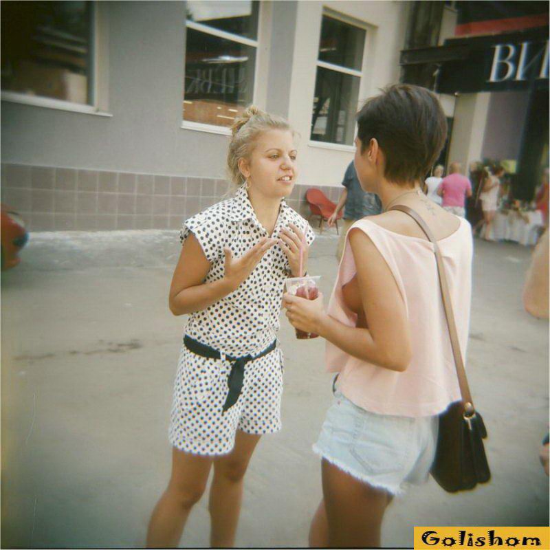 Случайные засветы телочек Случайные засветы телочек