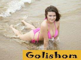 Красивая сисястая Марьяна на диком пляже