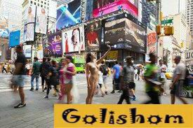 Эрика Симон 6 лет снимается голой на улицах Нью-Йорка