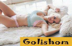 Грудастая блондинка с идеальными сиськами