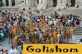 В Нью-Йорке прошел день Боди-Арта - 35 фото