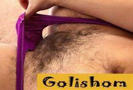 Густые заросли в трусах и под мышками у девушки