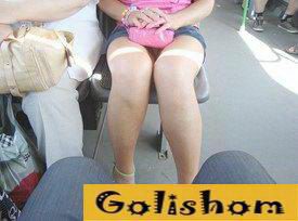 Засветы девушек в метро