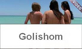 Три нудистки на море в Майами - видео