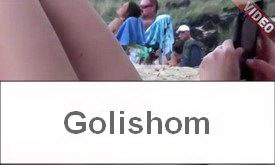 Письки крупным планом на пляже нудистов - видео