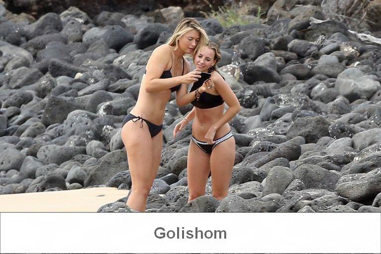 Мария Шарапова засветилась на пляже в бикини Мария Шарапова засветилась на пляже в бикини