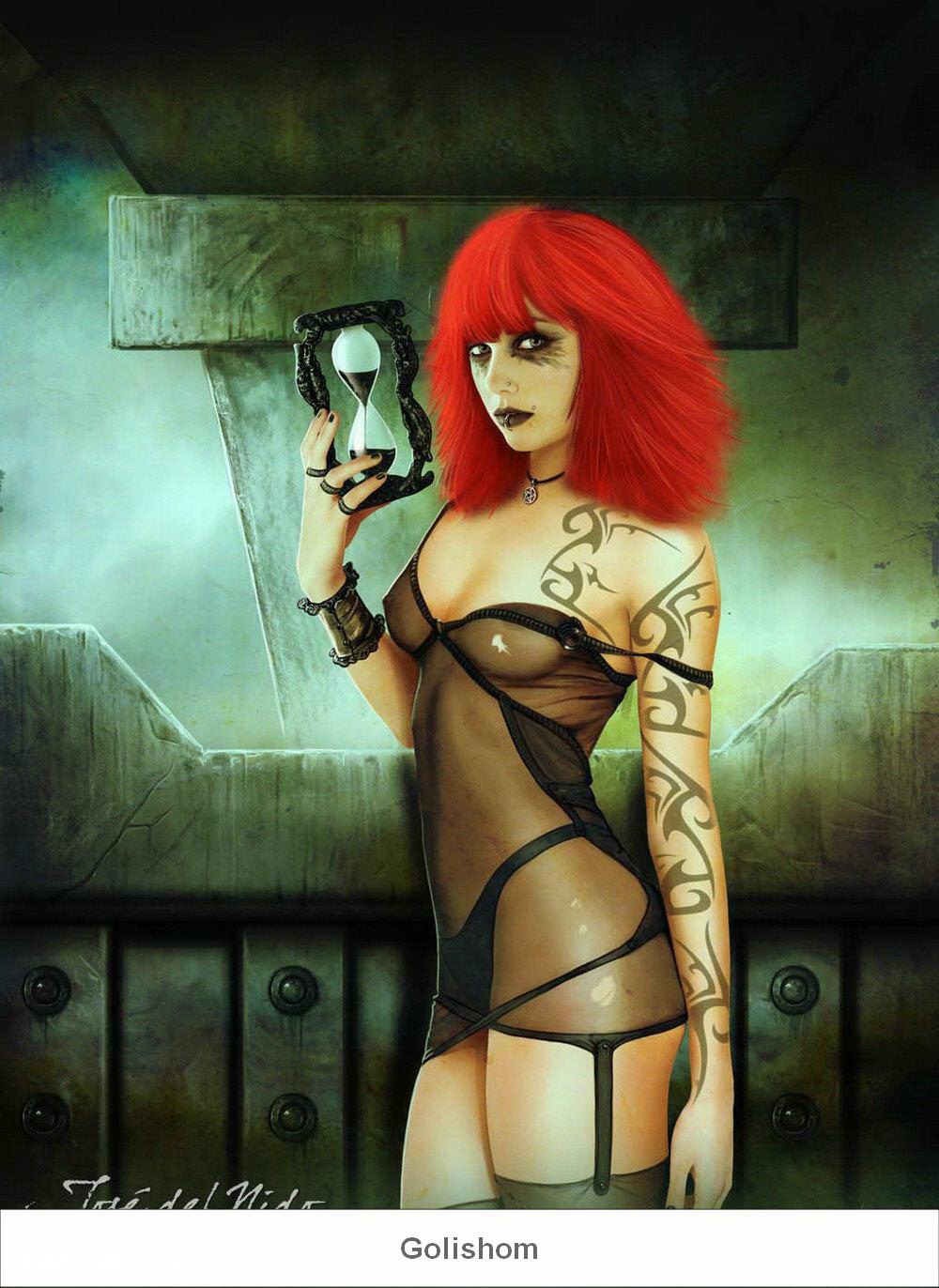 Хосе Дель Нидо - Художественная Арт-эротика в стиле фэнтези Хосе Дель Нидо - Художественная Арт-эротика в стиле фэнтези