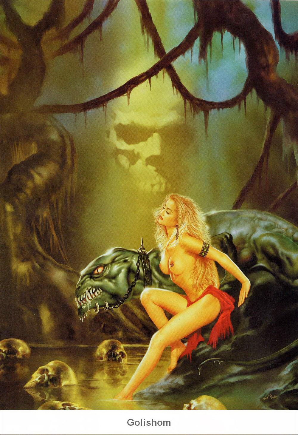 Хосе Дель Нидо - Художественная Арт-эротика в стиле фэнтези Хосе Дель Нидо - Художественная Арт-эротика в стиле фэнтези