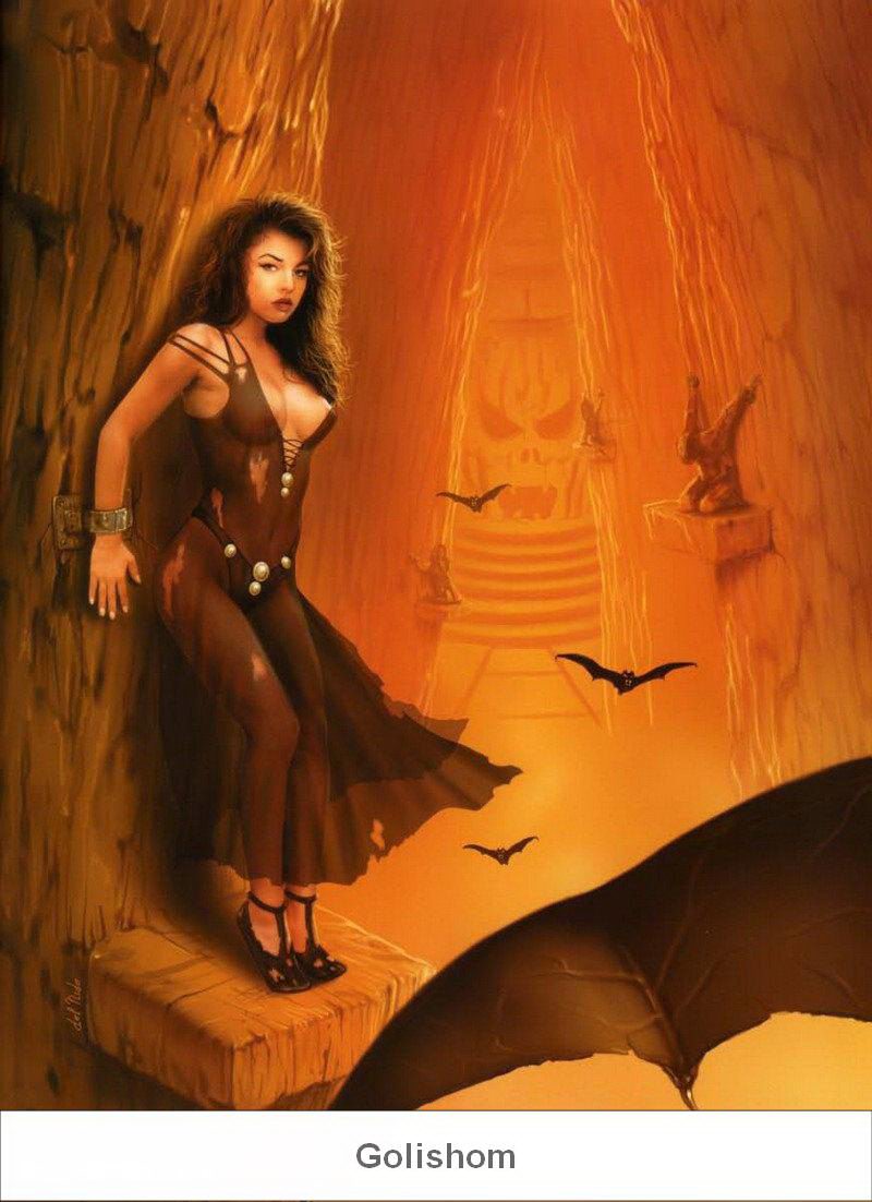 Хосе Дель Нидо - Художественная Арт-эротика в стиле фэнтези Хосе Дель Нидо - Художественная Арт-эротика в стиле фэнтези