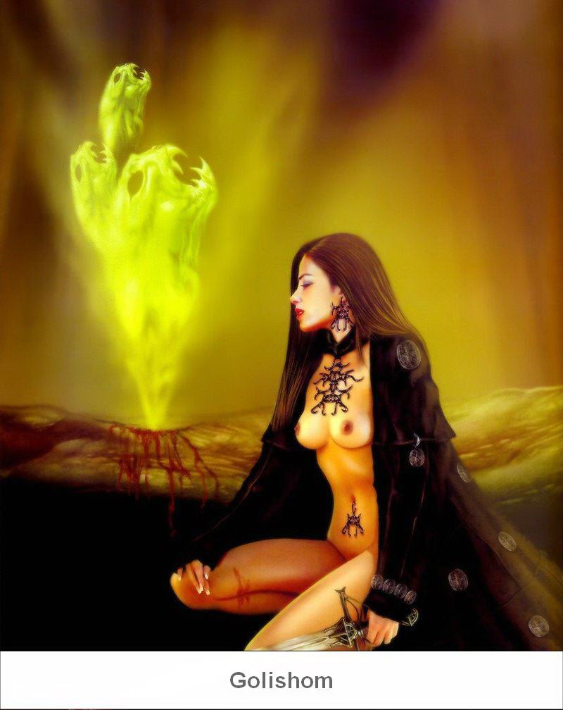 Хосе Дель Нидо - Художественная Арт-эротика в стиле фэнтези Хосе Дель Нидо - Художественная Арт-эротика в стиле фэнтези