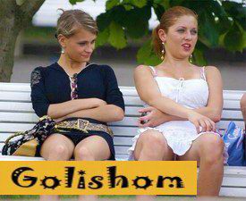 Девушки которые случайно засветили трусики