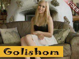 Девушка на кастинге показывает свое очаровательное тело - видео