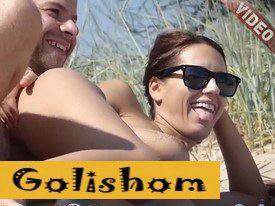 Парочку подловили на пляже нудистов на скрытую камеру - видео