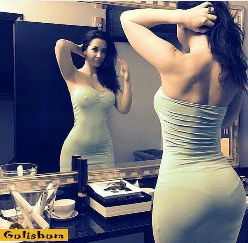 Красивые девушки в обтягивающих платьях Красивые девушки в обтягивающих платьях