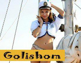 Я морячка, ты моряк - голая нудистка на яхте