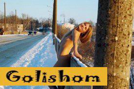 А я и зимой нудистка, вот так