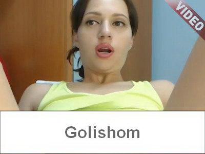 Интимное видео красивой девахи