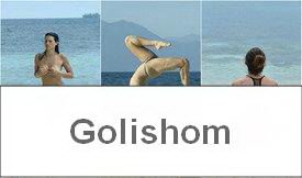 Дайана Мелло в бикини на пляже Гондураса