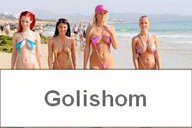 Горячие девушки в бикини в полный рост