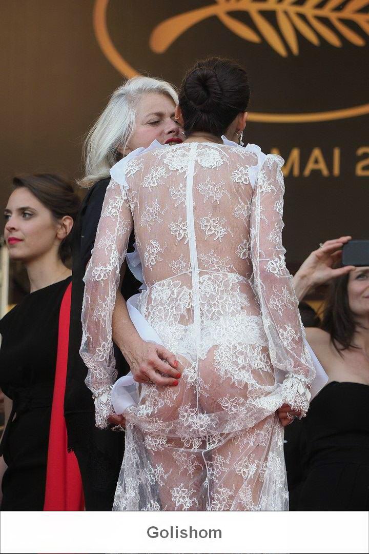 Сара Сампайо всех удивила на Каннском фестивале Сара Сампайо всех удивила на Каннском фестивале