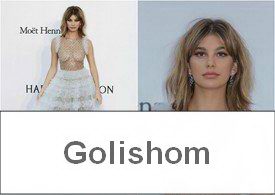 Шикарное просвечивающееся платье на Камиле Морроне